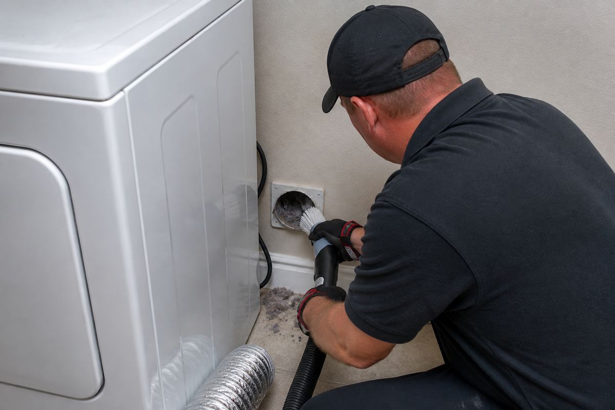 Dryer vent cleaning service